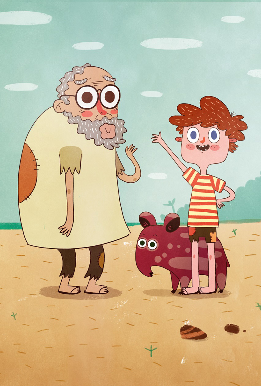 Hajótöröttek animated series poster